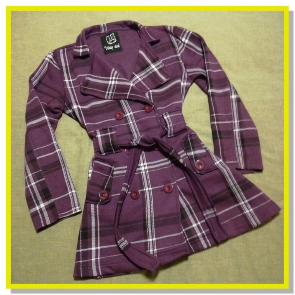 2+@$4 SALE!!! Purple Pea coat | Urban Diva Size L